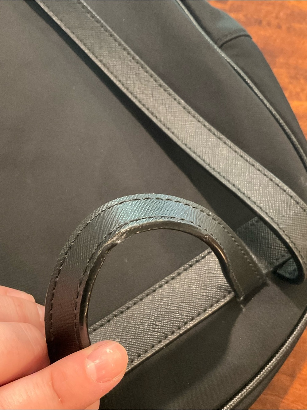 Kate Spade Mini Black Backpack - Picture 14 of 16